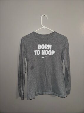 Boys Nike Basketball Long Sleeve Tee